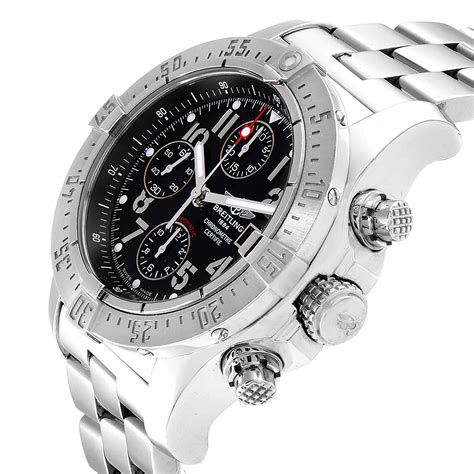 breitling aeromarine avenger skyland a13380|breitling blacksteel.